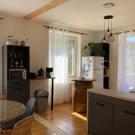 Сasa de vacaciones Les Clés Des Champs Côté Jardin Lacave (Lot)