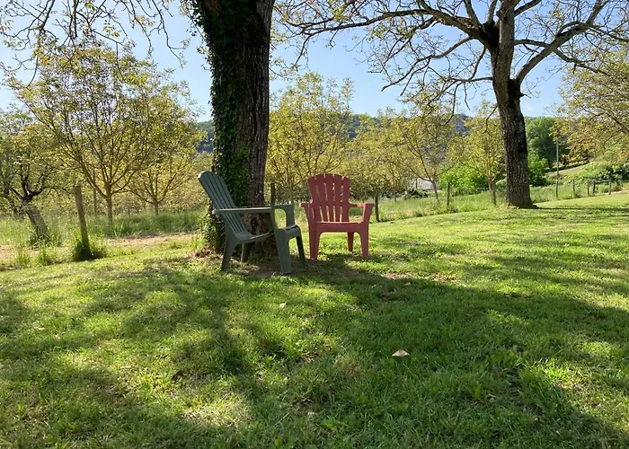 Les Cles Des Champs Cote Jardin Prázdninový dům Lacave (Lot)